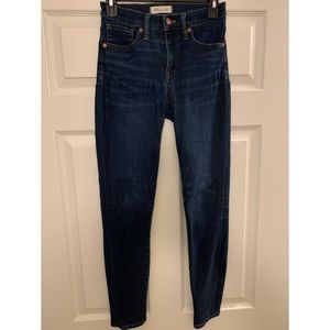 Madewell 9 inch High Rise skinny jeans